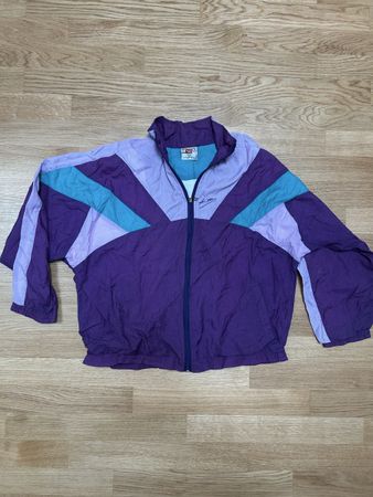 Crazy Vintage Sportjacke Lila Grösse M  Damen /  Herren