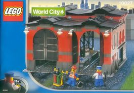 Lego 10027 Train Engine Shed