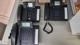 3 Auerswald COMfortel Systemtelefone (Festnetztelefonanlage)