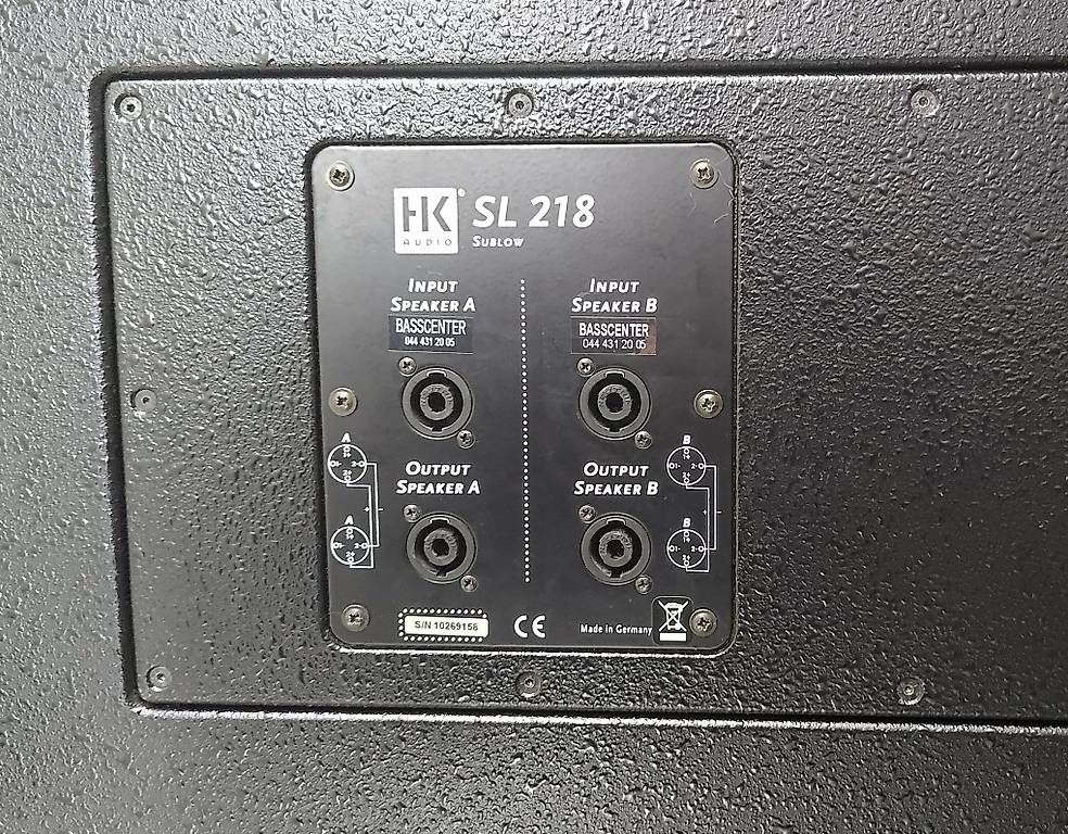 HK Audio Casse acustiche: HK Audio SL218 PA Subwoofer – Usato da Schlieren venduto da Basscenter 4