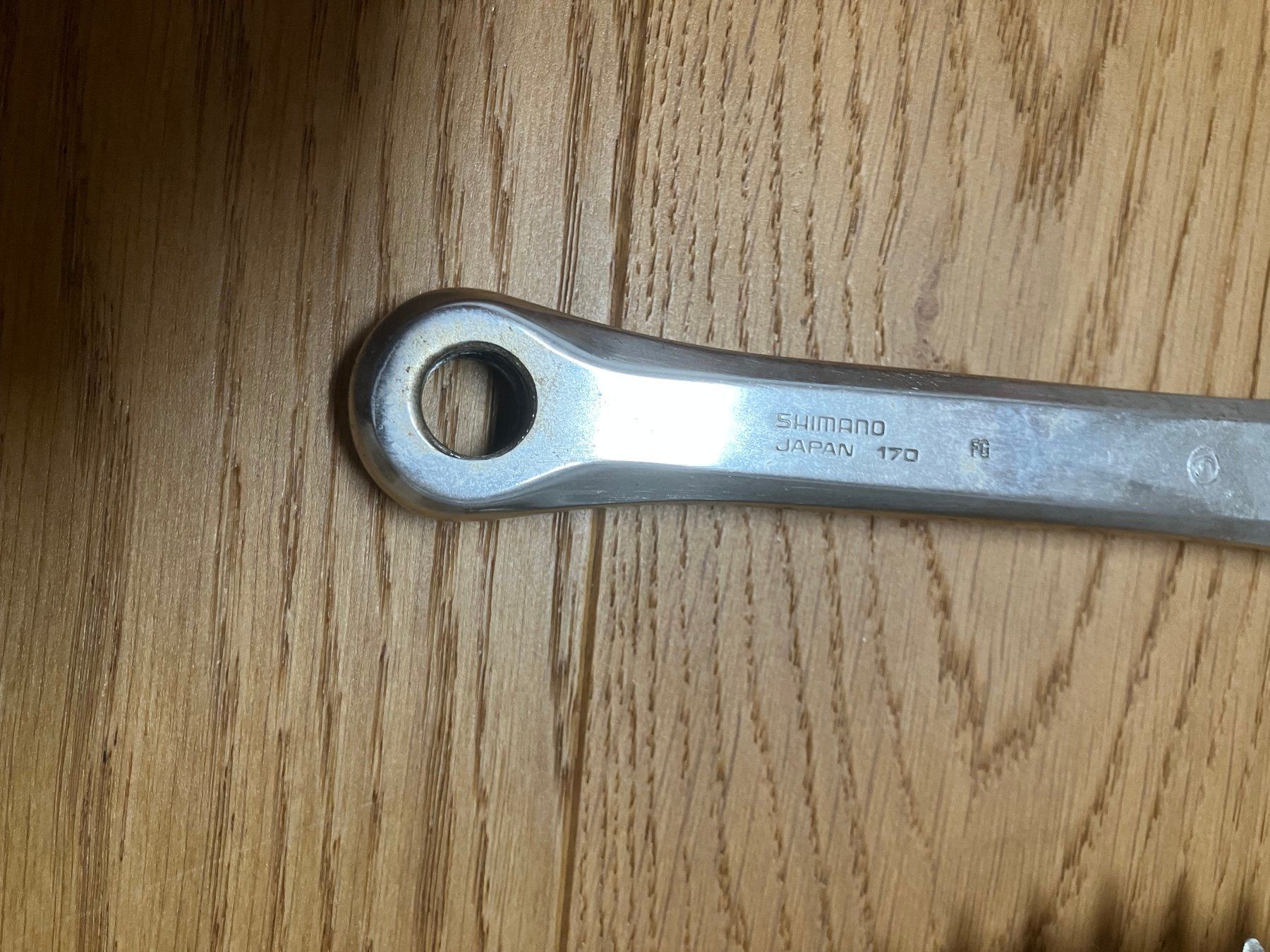 Pezzi di ricambio: Shimano 600 Arabesque Kurbelgarnitur – Usato da Obermumpf venduto da Estrela67 4