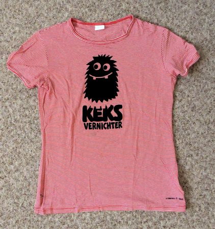 Lustiges Shirt Grösse  134/140 für Krümelmonster ;)