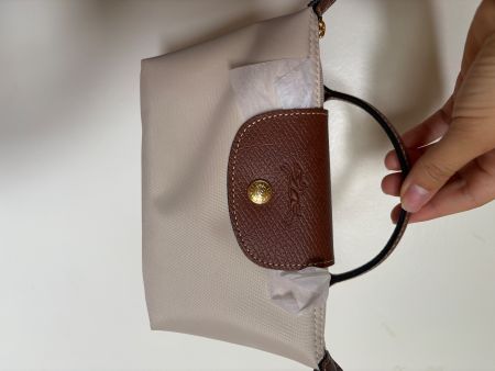Longchamp mini beige