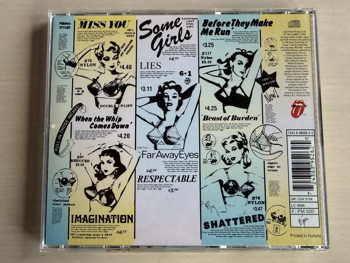 CDs: The Rolling Stones Some Girls CD  – D'occasion à Oberried Brienz par Chyara 1
