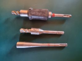 Hilti Bohrer Set, gebraucht, Top Zustand für Handwerker