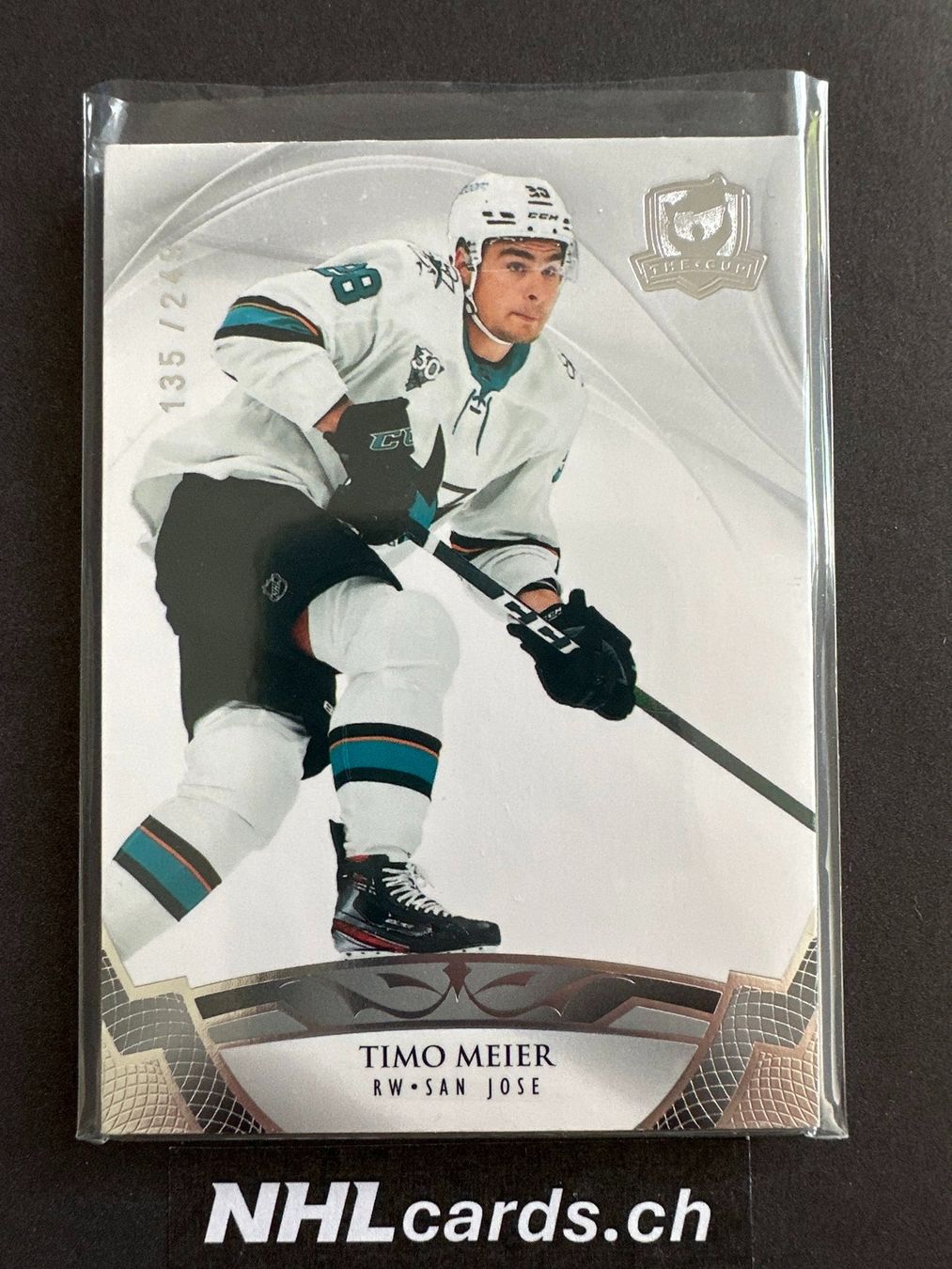 NHL Carte collezionabili: Timo Meier NHL Card /249 The Cup – Usato da Belp venduto da nhlcards.ch