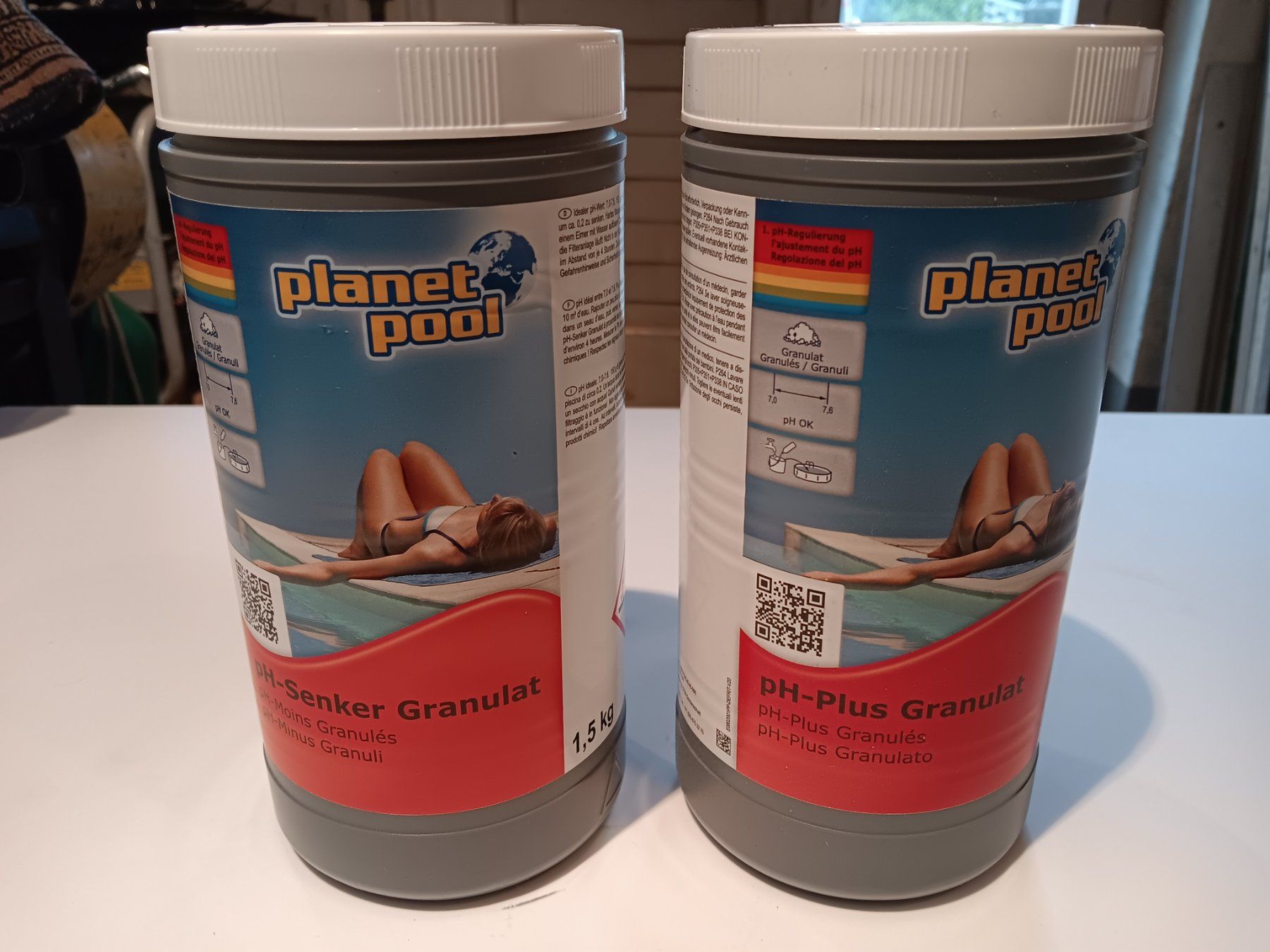 Piscine: Poolchemie wie PH-Minus und PH-Plus – Nuovo e nell'imballaggio originale da Dietikon venduto da Sauber64