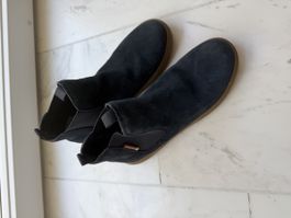 Geox Chelsea Boots dunkelblau Wildleder Grösse 38