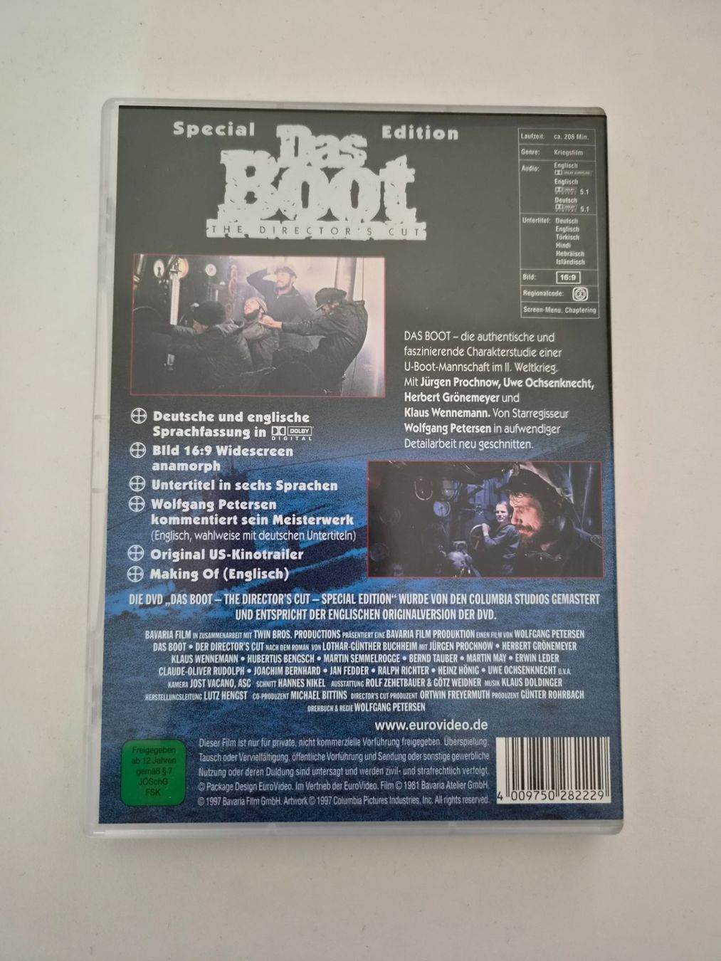Alle DVDs: DVD "Das Boot - The Director's Cut" – Gebraucht aus Diegten von herala 1