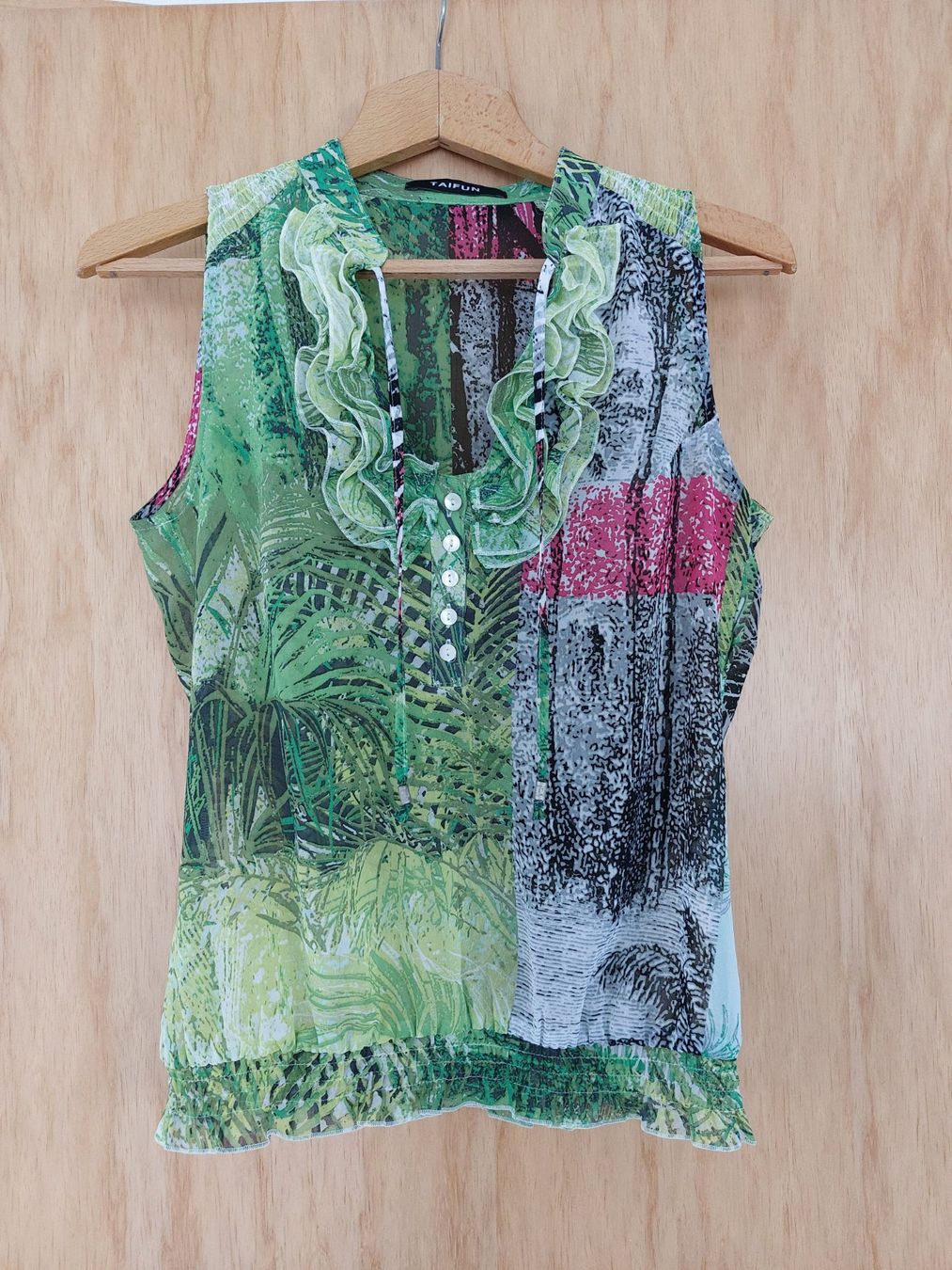 Taifun Camicette: Taifun Bluse Gr.  M – Usato da Schmitten venduto da Renistern68
