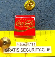 ENJOY COCA-COLA PIN GOLDIG GLASIERT