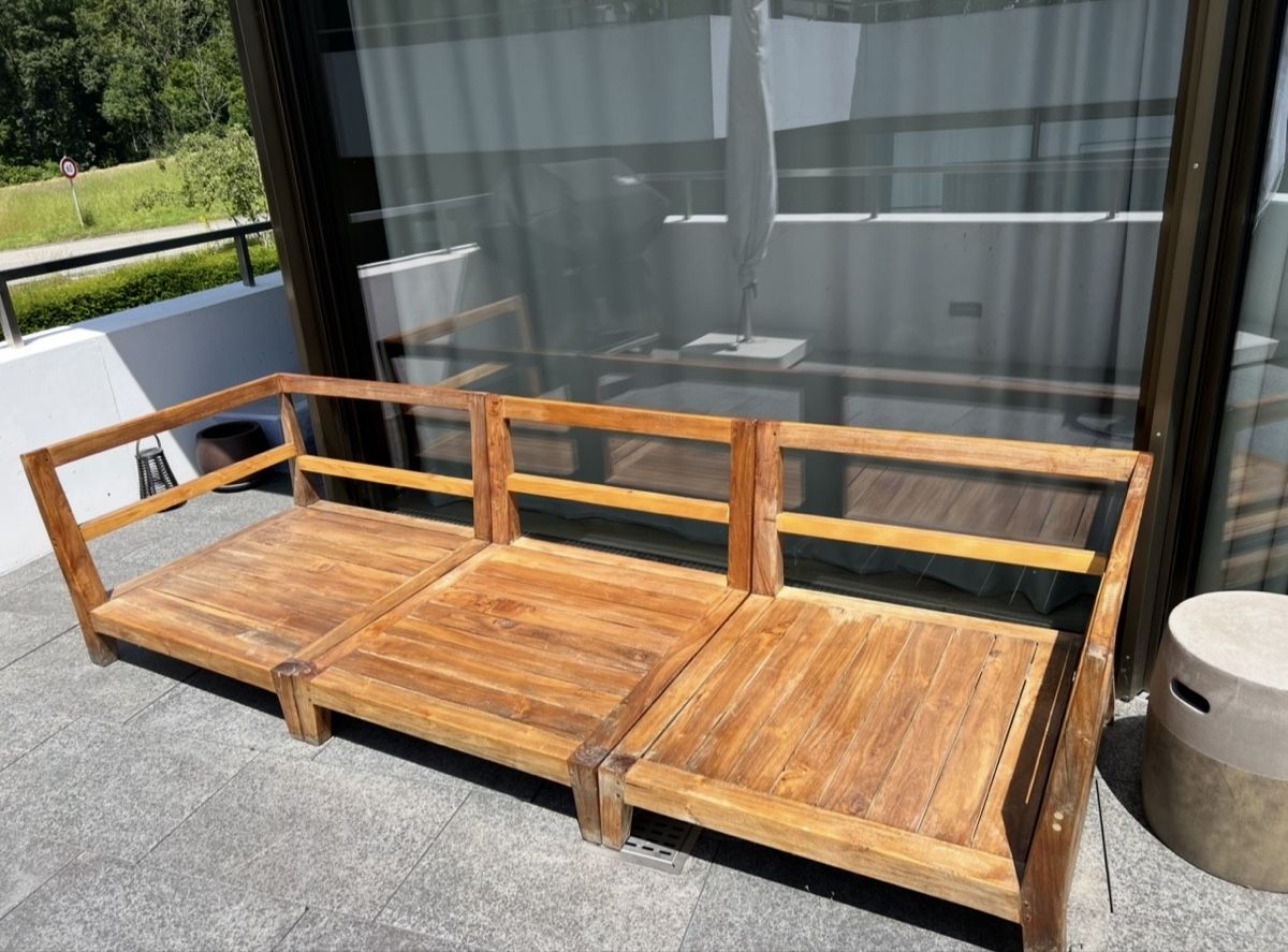 Divani: Hampton Lounge aus Holz – Usato da Uetikon am See venduto da liah22 3