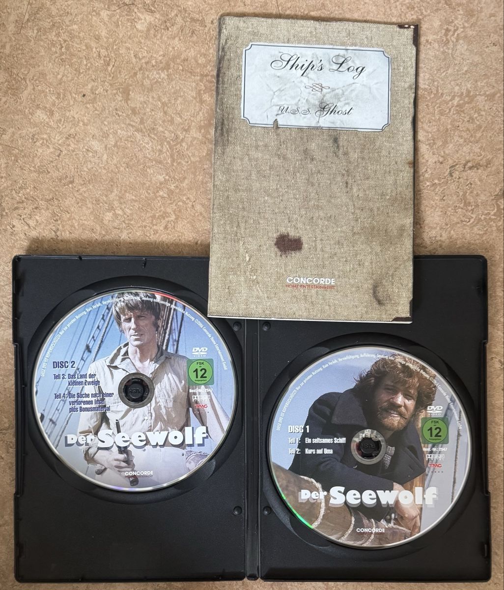 Alle DVDs: DER SEEWOLF – Neu (gemäss Beschreibung) aus Dietikon von AndreaSch01 2