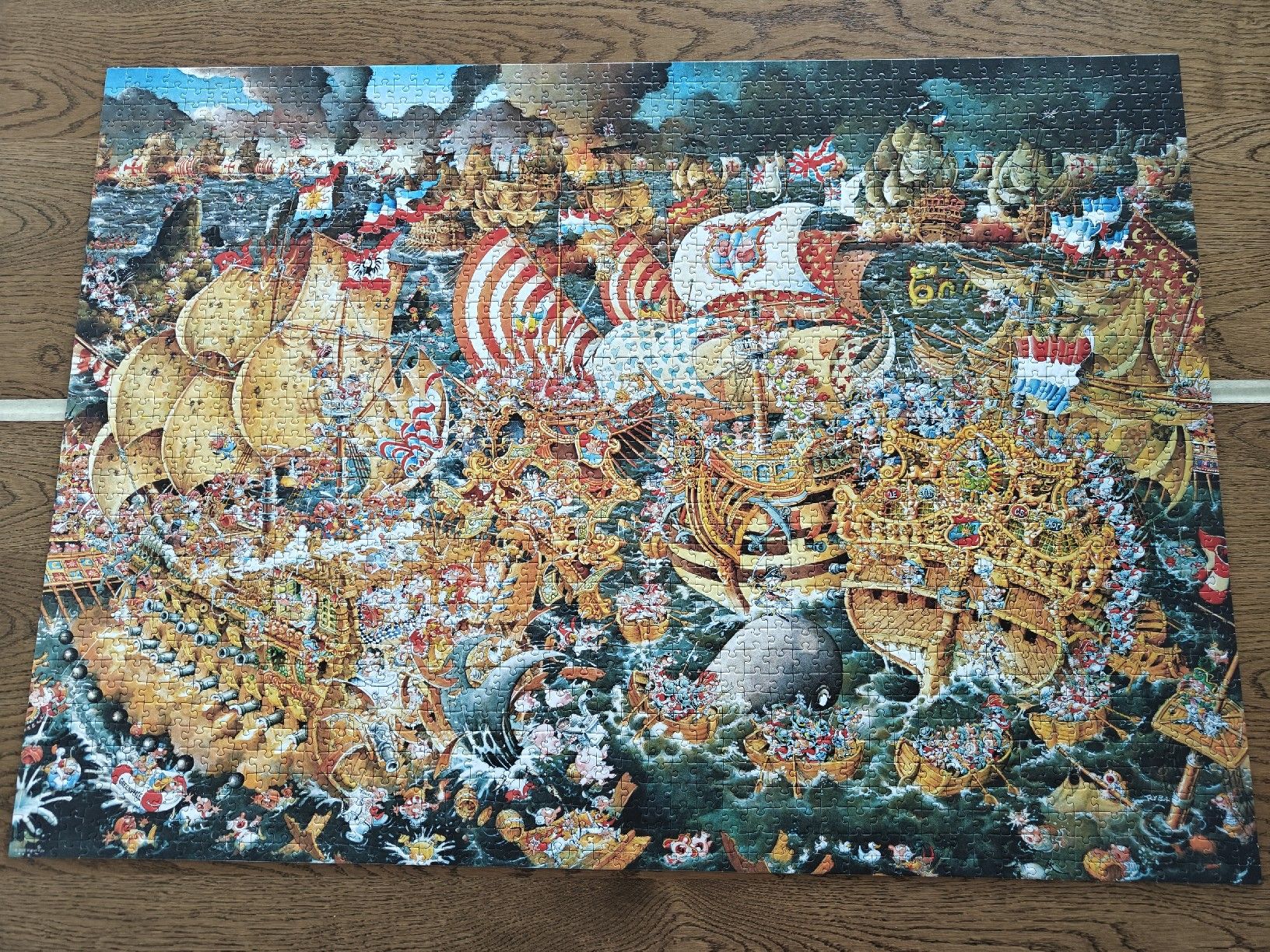 Heye Puzzle: Heye Trafalgar Puzzle 2000 Teile – Usato da Pieterlen venduto da Saemelili
