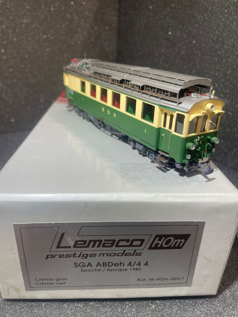 Lemaco Modellini di ferrovie: Lemaco SGA ABDeh 4/4, Betr. No: 4 – Usato da Pfäffikon SZ venduto da bkl_9zp9 1