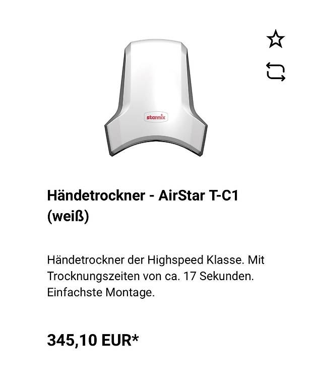 Asciugatrici: Händetrockner  – Usato da Schlieren venduto da Maximusss76