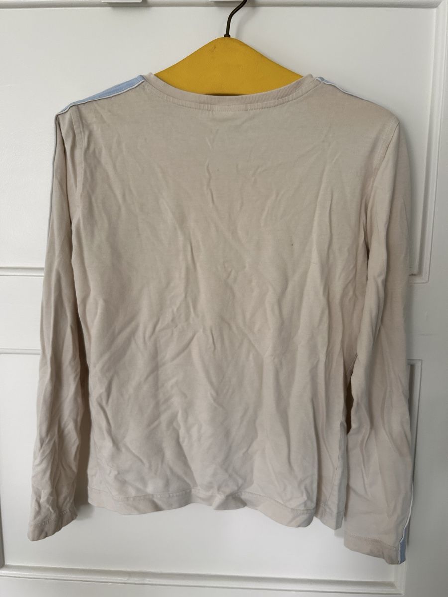 Adidas Maglioni & Felpe: Beiger Adidas Puli mit hellblauen Streifen – Usato da Bern venduto da mil_g69v 2