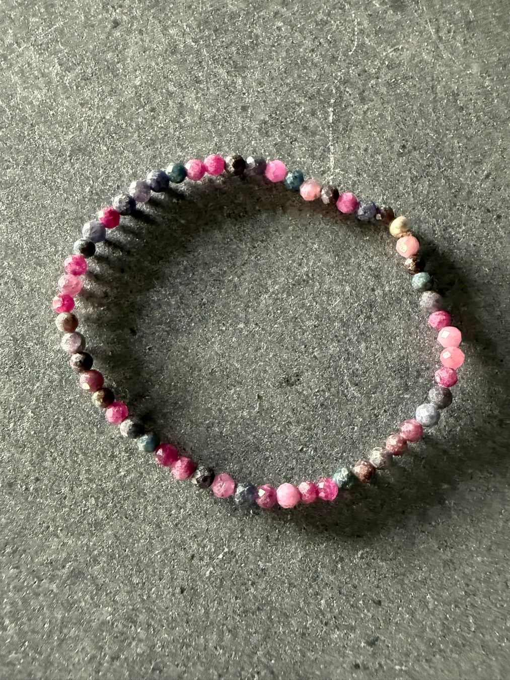 Bracelets: Edelsteinarmband Rubin – D'occasion à Lommis par manmarmi 1