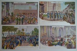 Bundesfeier ALT   100 Jahre Eidgenossenschaft  4- Postkarten