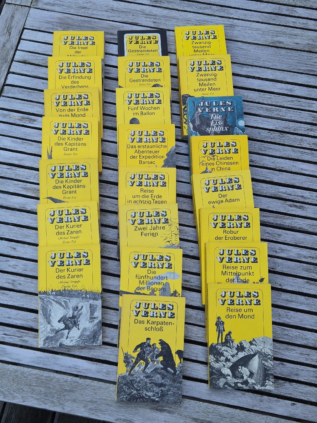 Libri: Jules Verne 23 Bände – Usato da Rafz venduto da np4