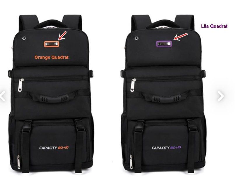 Zaini: Große Reisetasche / Rucksack – Nuovo e nell'imballaggio originale da Amriswil venduto da Ravinvida 8
