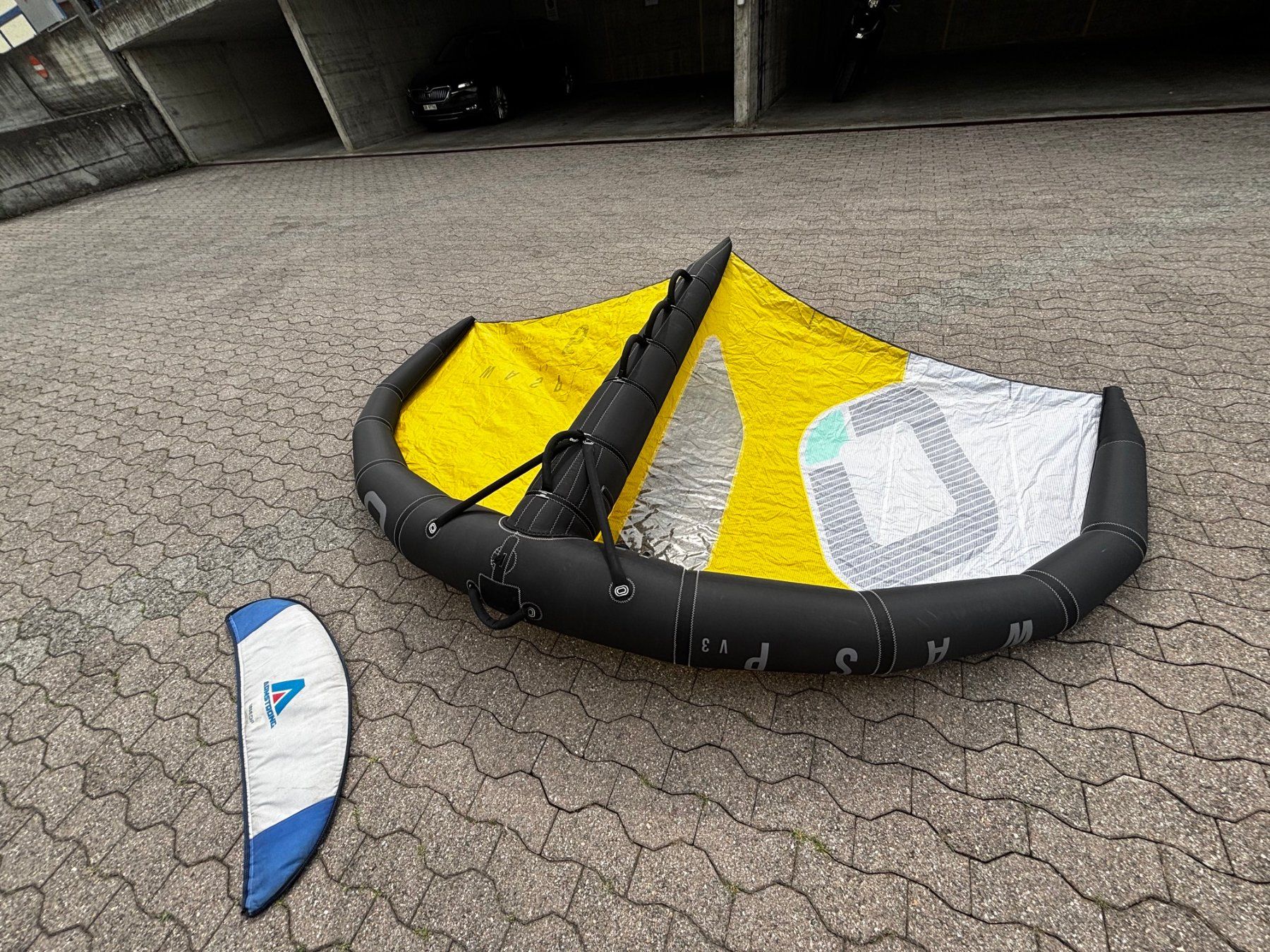 Ozone Surf: Wing Foiling Wing WASP V3 5m2 gebraucht, TOP Zustand – Usato da Präz venduto da Claudiostrimer 2