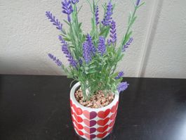 Künstl. Lavendel im Topf (31 cm)