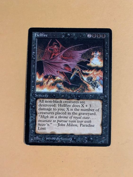 #190: Hellfire, rare, Legends (Neu (gemäss Beschreibung)) in Burgdorf ...