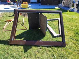 Schlafzimmerfenster Holz / Metall