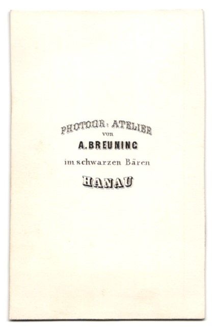 Fotografie &  Plakate: Fotografie A. Breuning, Hanau, Jäger mi – Gebraucht aus Berlin von bartko-reher 1