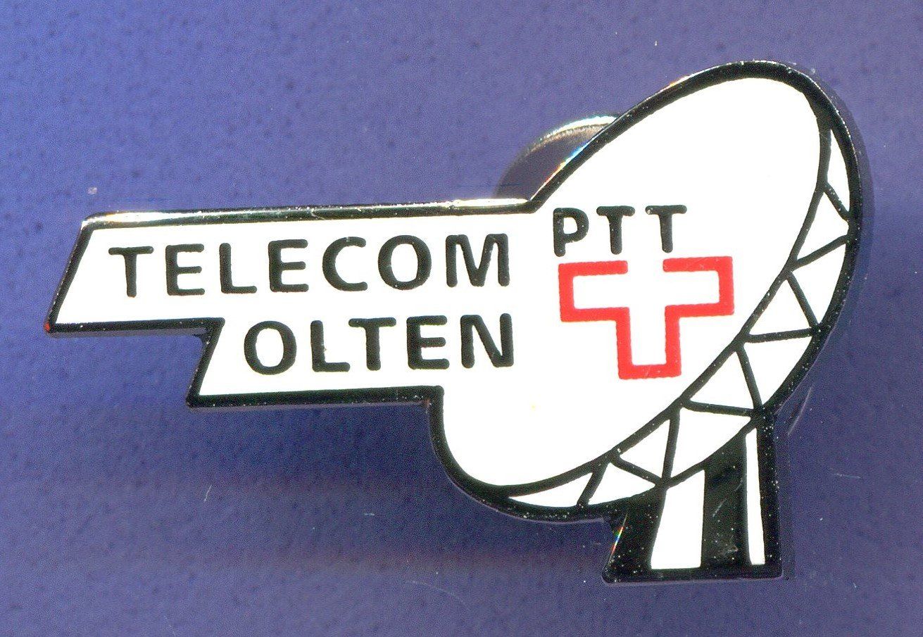 Placchette & Badge: PTT  TELECOM  OLTEN – Usato da Winterthur venduto da Sammleroase