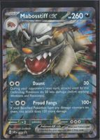 POKÉMON / Mabosstiff EX / SVP Promos 🇺🇸