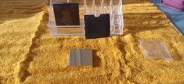 Mini Makeup Spiegel Gold Vintage Kosmetik