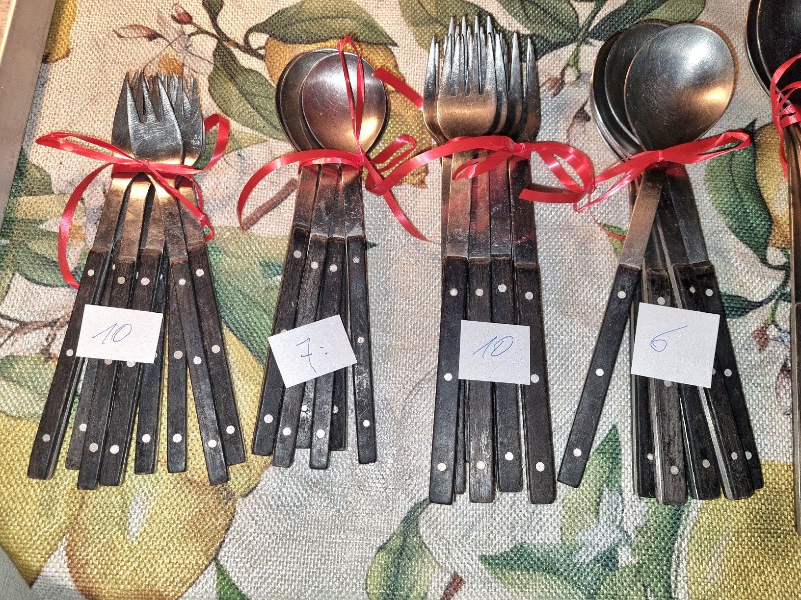 Set di posate: Design besteckset mono Peter Raacke – Usato da Ostermundigen venduto da vintage60 1