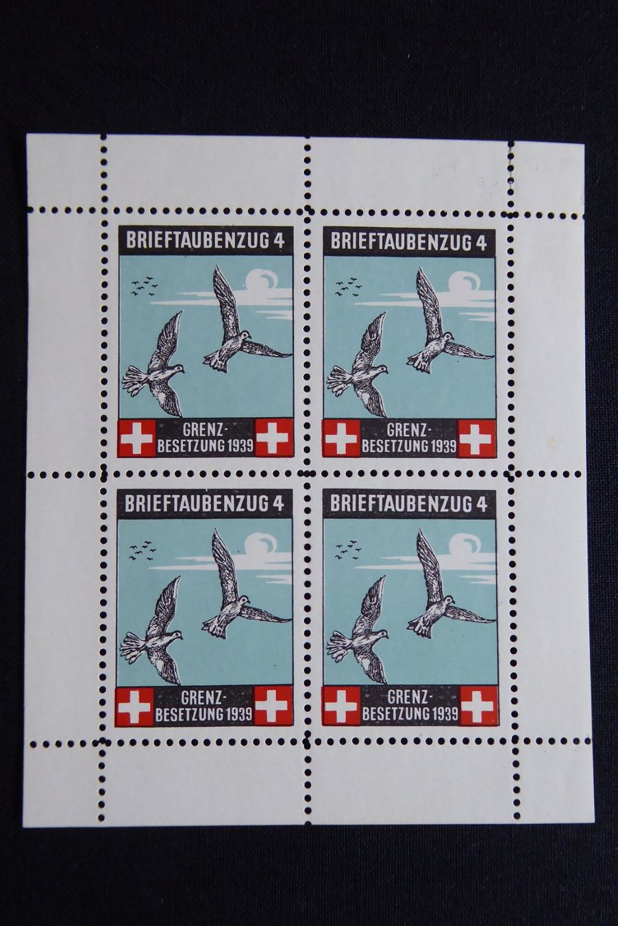 Tutti i francobolli: (m365) Brieftaubendienst Wit 4/3 ** – Usato da Basel venduto da scholle50