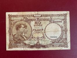 BELGIQUE - 20 Francs 30.08.1945 - Gebraucht / Usagé