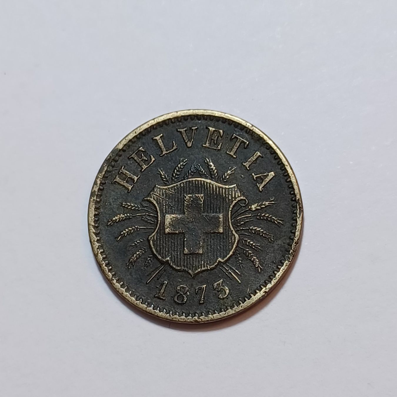 Tutti le monete: 5 Rappen 1873 – Usato da Pfäffikon ZH venduto da Schweizer_Muenzen