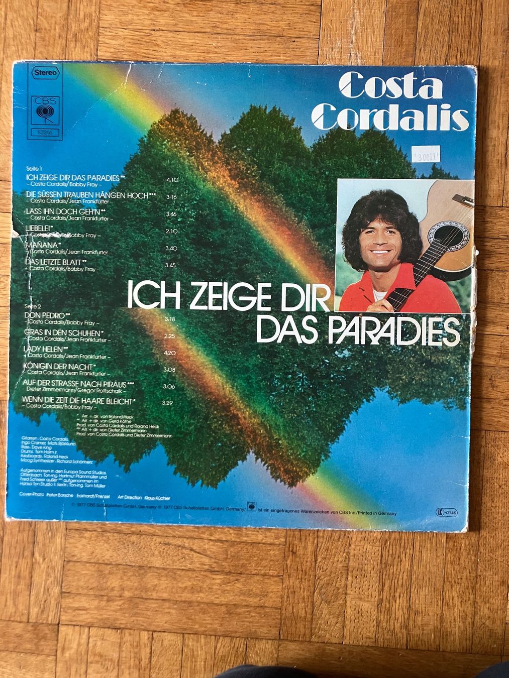 Dischi in vinile: LP   Costa Cordalis  /  Ich zeige dir das Paradies – Usato da Winterthur venduto da efant12 1
