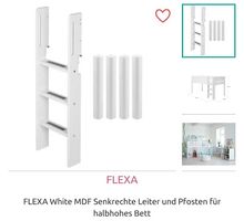 Flexa White Erweiterung halbhohes Bett und Rausfallschutz