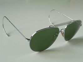 Lunettes Pilotes Suisse  - ein VINTAGE   Klassiker chrom