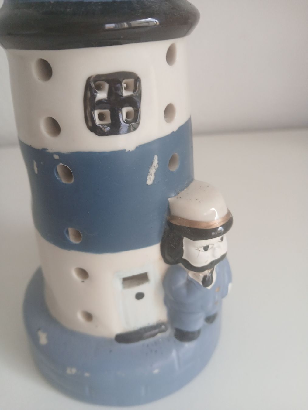 Tutte le decorazioni: Nautical Lighthouse Tea Light Holder with Sailor Figurine – Usato da Dübendorf venduto da rol_fm6d 2