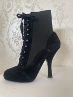 Dolce & Gabbana Stiefeletten Gr. 39 – Veloursleder