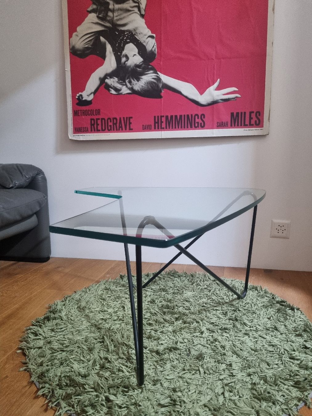 Tables: Table basse boomerang en verre – D'occasion à vevey par komulainen 5
