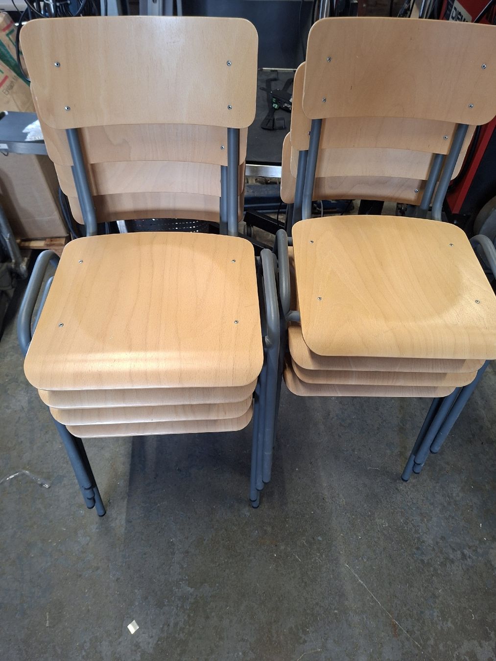 Stapelbare Stuhle Esszimmer