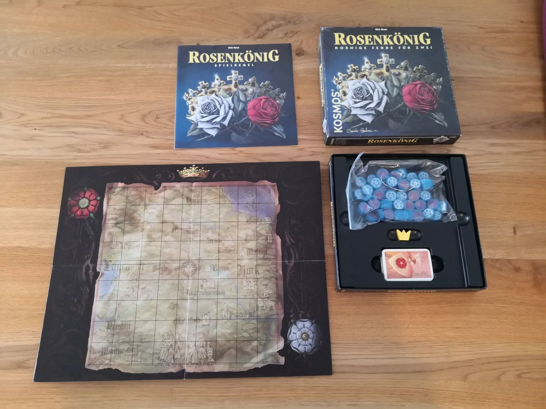 Kosmos Giochi: Brettspiel Rosenkönig von Kosmos – Usato da Zuzwil SG venduto da alsacia 1