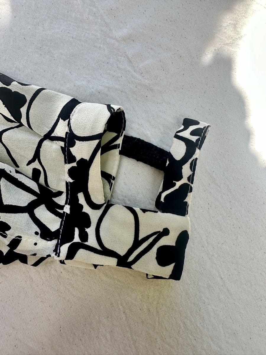 Ensoie Camicette: EnSoie Floris Seidenbluse Gr. 2 Handmade 100% Seide – Nuovo (secondo la descrizione) da Aeugstertal venduto da AppleMirabelle 5