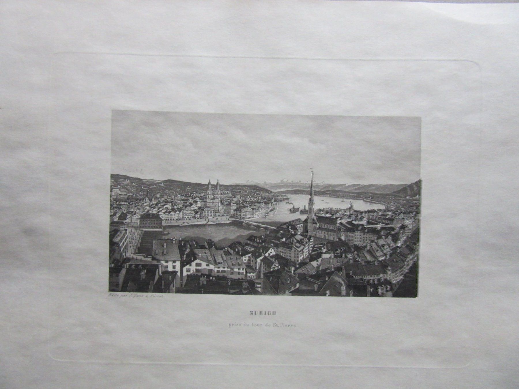 Incisioni: ZÜRICH AQUATINTA – Usato da Gersau venduto da grafik-kunst 1