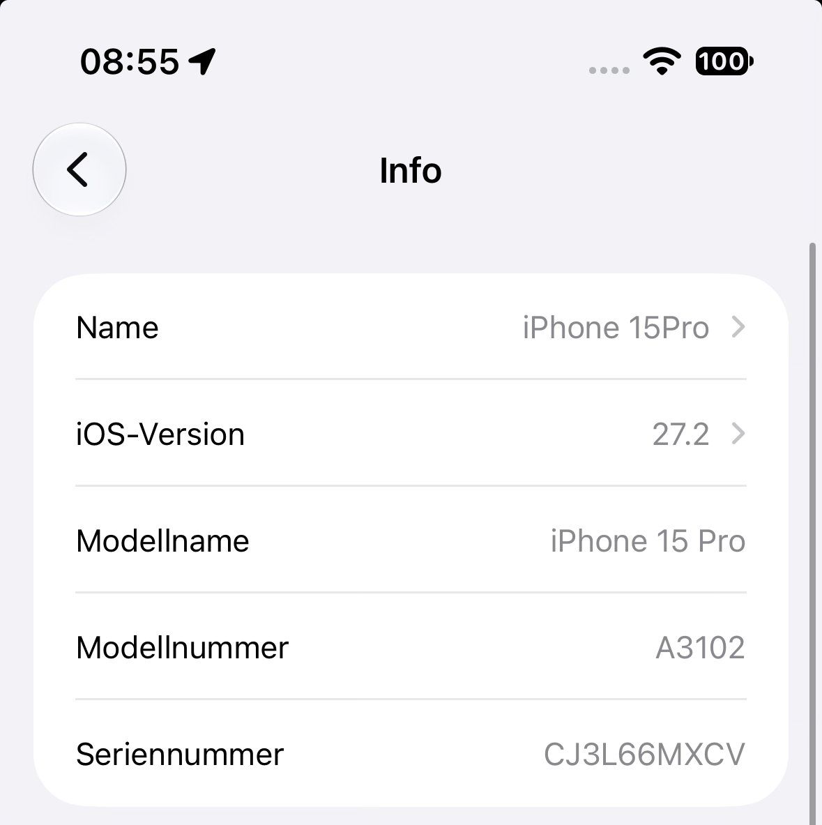 Apple Telefoni cellulari / Smartphones: Apple iPhone 15 PRO | 256GB | Black Titanium – Usato da Kloten venduto da budilein 5