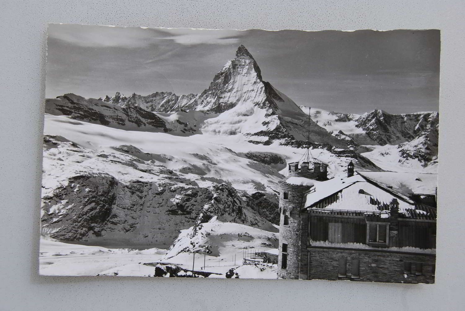 Cartoline postali: AK Zermatt, Hotel Gornergrat 1953 – Usato da Rüfenacht BE venduto da Toro06