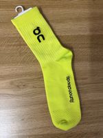 Socken On Running gelb neu mit Etikett Grösse unisize